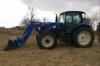 2006 New Holland TS115A Tractor 840 Loader with Joystick