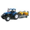 New Ray New Holland T7070 Traktor 1 24 Quaddal