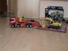 Lego Technic Truck 8258 mit Kettenbagger 8043 voll RC