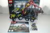 Lego Technic 8049 Traktor mit Forstkran und Pneumatic Technik --neuwertig--