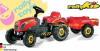 Rolly Toys Traktor Kid czerwony z przyczep