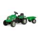 ?lapac traktor GM Bull s vlekem zelen - Smoby