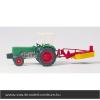 Preiser 17930 Deutz D6206 traktor forg/vg adapterrel (H0)