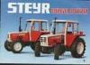 Vintage enamel STEYR tractor pin badge traktor ansteckn