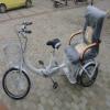 Az idősek emberi tricikli / 3 kerékpár / robogó / puha székek motoros lámpák ( sebesség-tĂ­pusa )