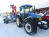 Traktor nev holland td 95 d ronkhordo szekerrel