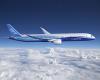 Boeing 787 Dreamliner repls kzben Fotzs s fnykpszet 25x20 cm Poszte