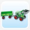 Farmer Technic Traktor + Frontschaufel + 2-Achsanhnger