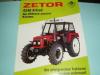 Zetor Prospekt Nr. 13 Traktor Schlepper Trecker