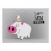 Happy Farm Animals Pig & Duck - Carina Poster