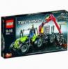 LEGO Traktor mit Forstkran