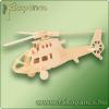 3D puzzle helikopter natr