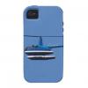 R44 helicopter with floats vibe iPhone 4 cover