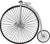 Antik bicikli skicc