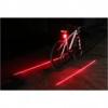  Laser hátsó lámpa kerékpár hátsó fény,tölthető akkumulátoros kivitel