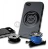 IPhone 4 s 4S Kerkpros telefontart QUAD LOCK Deluxe Kit auts, motoros Fekete