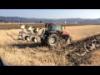 Kubota KL550 ploughing a rice field in Japan. Japn traktor vltva forgat ekvel dolgozik.