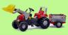 2 5 3 éves kortól JUNIOR utánfutóval markolóval rolly toys mini traktor kreatív játék