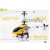 Nagyker 6pcs/lot MJX Toys T - Series T25 RC Helikopter Searchlight 3 D Flight + Full Arnyos Servo + Gyro + Li- polimer akkumultor