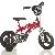 Gyermek BMX kerékpár piros színben 12-es méret első fékkel árak