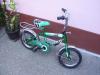 Zöld 12 es BMX gyermek kerékpár gyerek bicikli