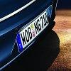 Volkswagen Eredeti Golf hts rendszmtbla LED vilgts
