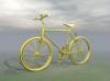 Arany hegy Bicikli 3 render Stock illusztrci
