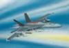 F/A-18 E Super Hornet revell easy kit makett