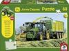 Schmidt-Spiele John Deere - Traktor 8345R mit Feldhcksler (60 Teile)
