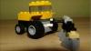 Lego - traktor s p?slu?enstvm (Microscale/Microspace)