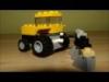 Lego traktor s p slu enstvm Microscale Microspace