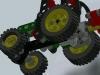 LEGO Traktor mit Heuwender