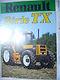 Trecker Schlepper Traktor sales brochures Original Prospekt Renault Serie TX