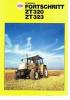 Originaler Prospekt Fortschritt ZT 320 / ZT323 traktor