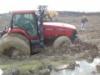 Video Stuck Tractor Traktor im Schlamm video Maisernte