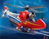Playmobil Vízágyús tűzoltó helikopter 4824
