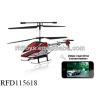 Wifi real-time video transmission rc i-helicopter remote controll by Iphone